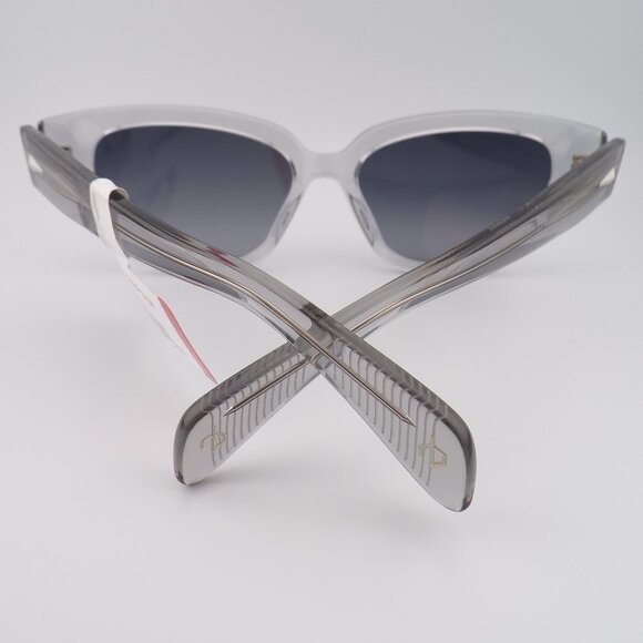 Rag & Bone Transparent Semi-Cat Eye Shades, Metal Accent Gradient 54mm 1055S main image 15